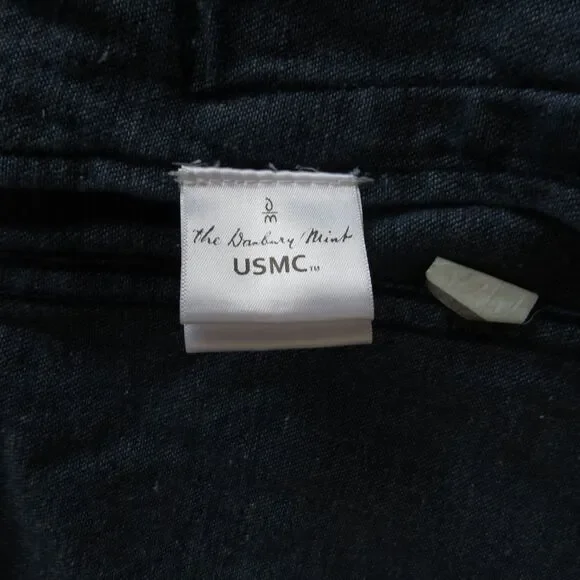 Danbury Mint U.S. Marines Denim Jacket Medium (38-40) EUC - Picture 9 of 10